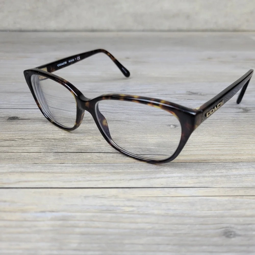Coach Eyeglasses HC6103 5120 Dark Tortoise Butterfly Frames Only Women 52-16-140